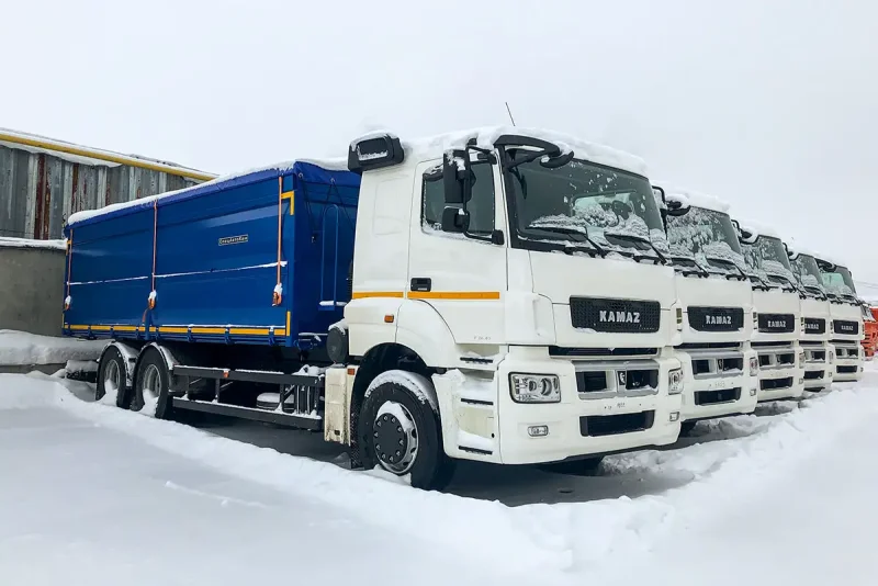 КАМАЗ 65207 зерновоз самосвал