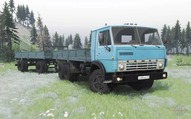 КАМАЗ 53212 сбоку