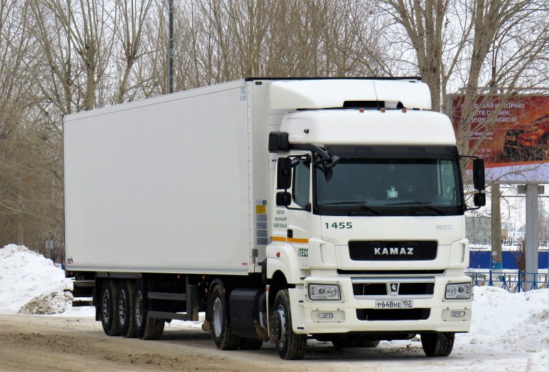 КАМАЗ 5490 белый рефрижератор