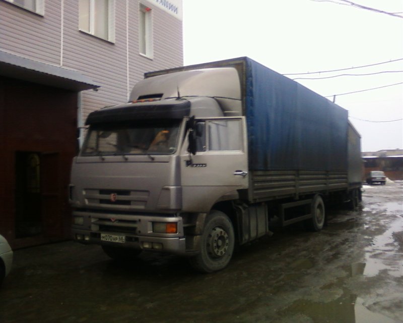 Подножка на КАМАЗ 53605