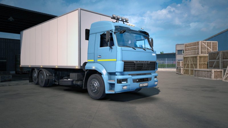 КАМАЗ-5360 / 5480 / 6460-73 глушак