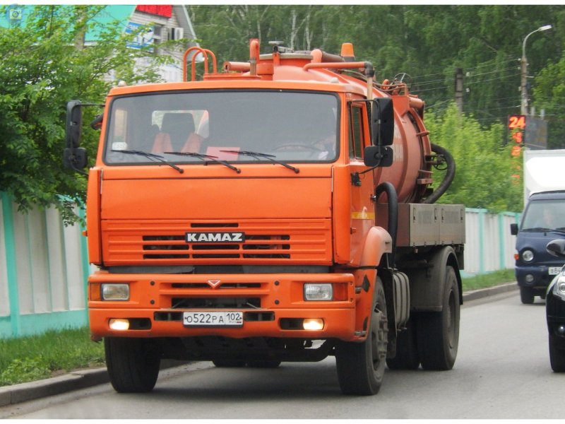 Пожарный автомобиль насосно-рукавный КАМАЗ