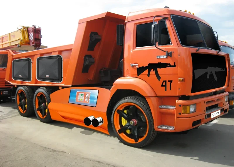 КАМАЗ 5320 дальнобойщик