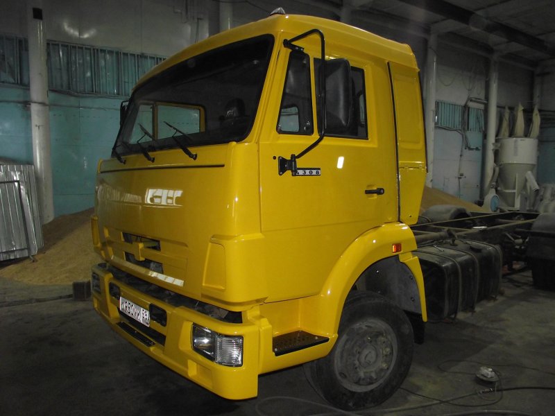 КАМАЗ 4308 2007 салон