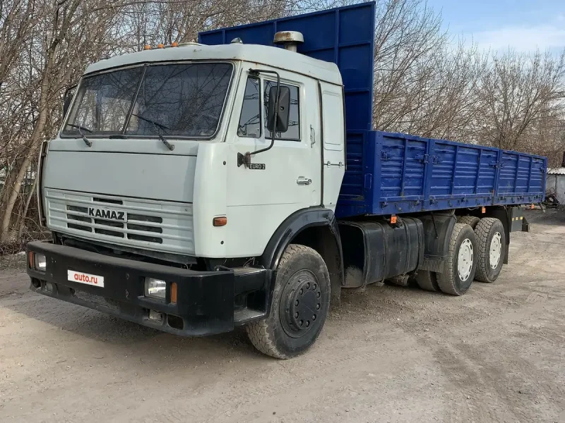 КАМАЗ 53215 бортовой с прицепом