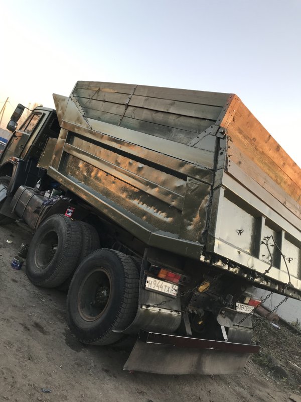 Защита задний борт КАМАЗ 65115
