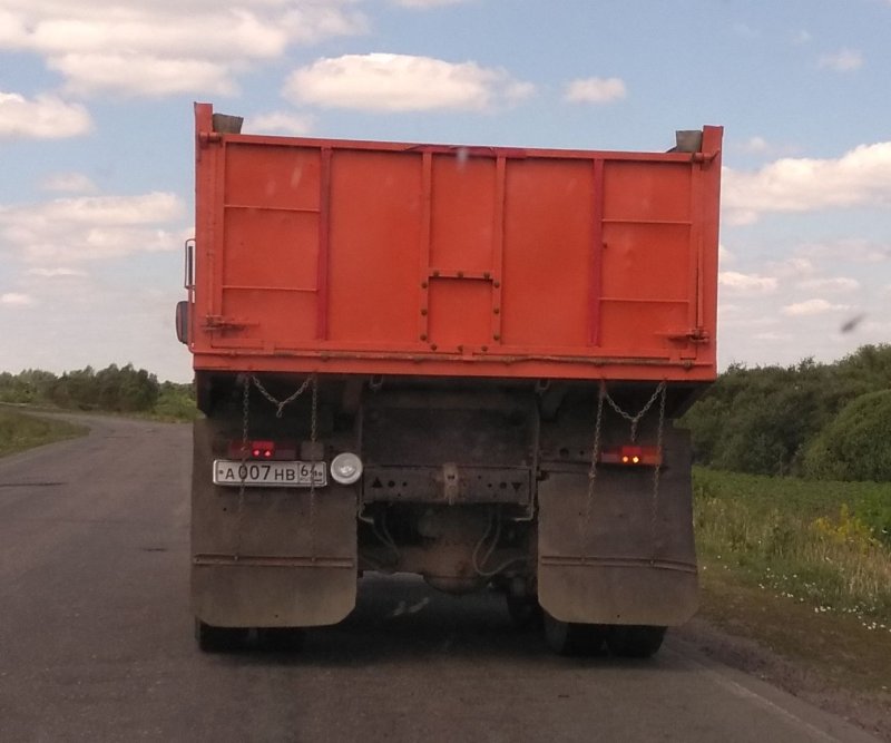 КАМАЗ 55111 задний борт борт