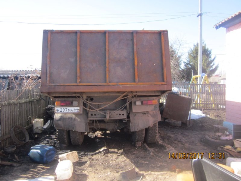 КАМАЗ 55111 перед зад бок