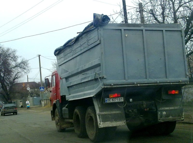 Задний борт КАМАЗ 55111