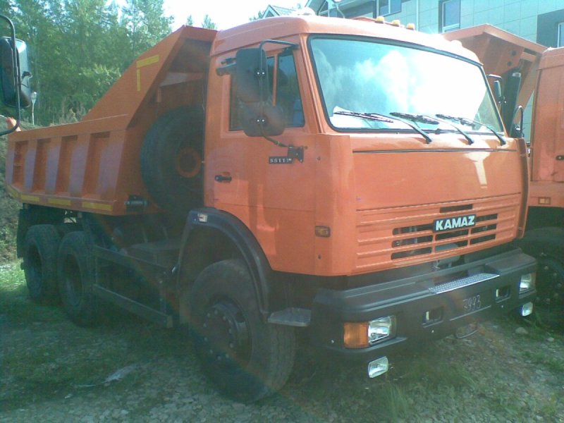 КАМАЗ самосвал 55111 евро 2