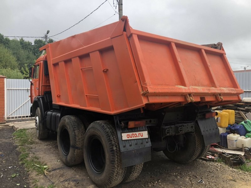 КАМАЗ 65115 сзади