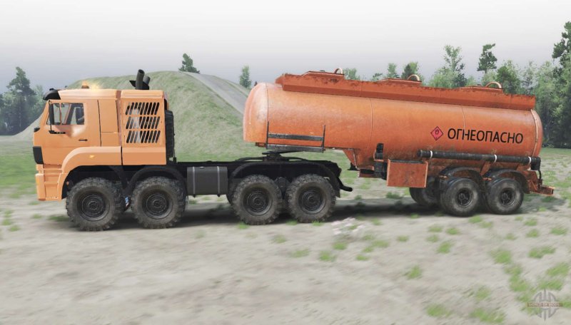 Седельный тягач КАМАЗ-65226 (6х6)
