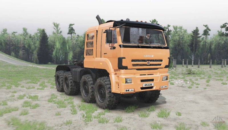Седельный тягач КАМАЗ-65226 (6х6)