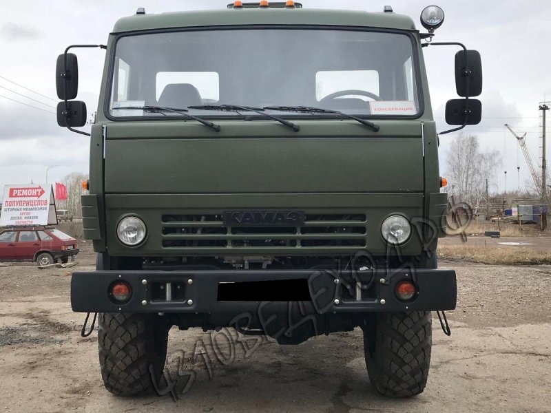 КАМАЗ 4310 вид спереди