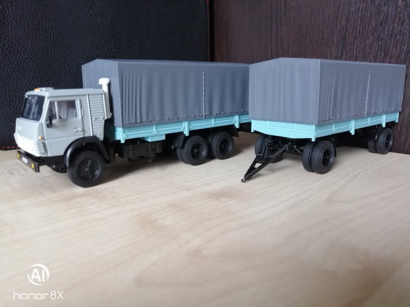Модель КАМАЗ 53212 сортиментовоз 1:43