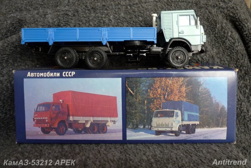 Декали КАМАЗ 53212 масштабных и сборных моделей