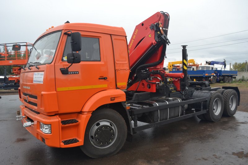 КАМАЗ 65115 седельный тягач