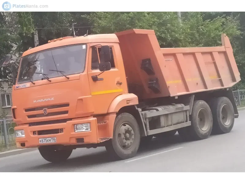 КАМАЗ 65115 самосвал 2002