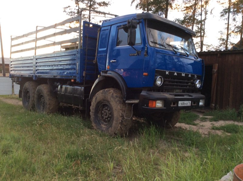 КАМАЗ 43118 10 бортовой