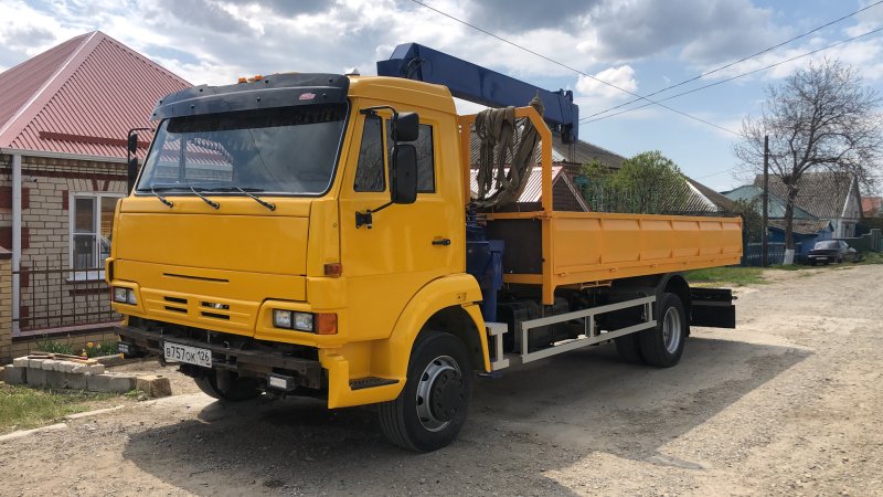 Тюнингованный КАМАЗ 4308