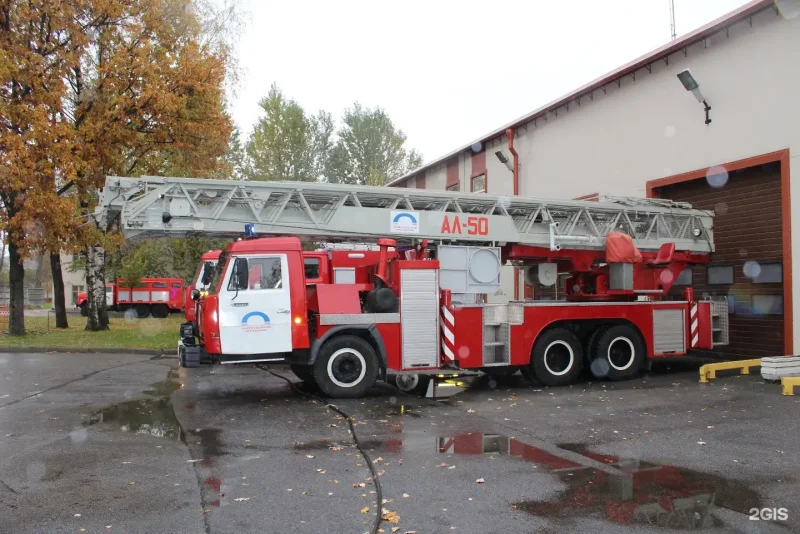 Автолестница пожарная ал-50 (КАМАЗ-53229)
