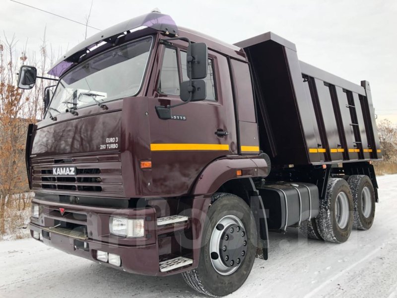 КАМАЗ 65115 самосвал со спальником новый