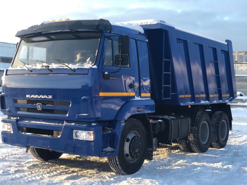 КАМАЗ 65115 самосвал со спальником новый