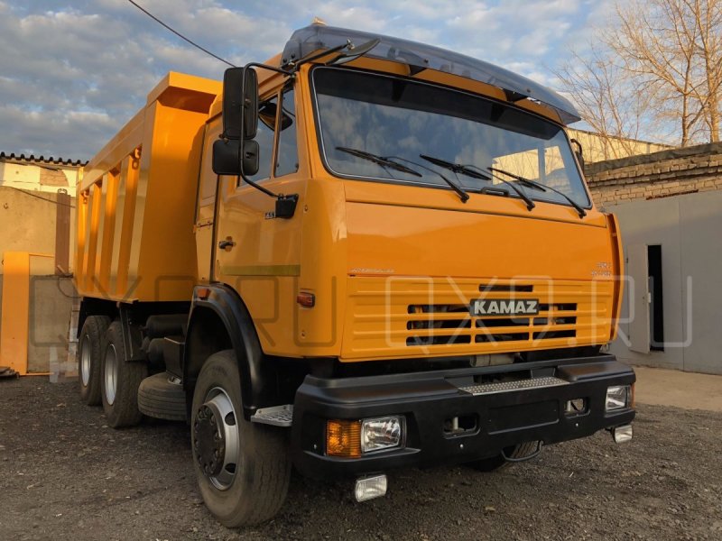 КАМАЗ 65115 самосвал со спальником 22
