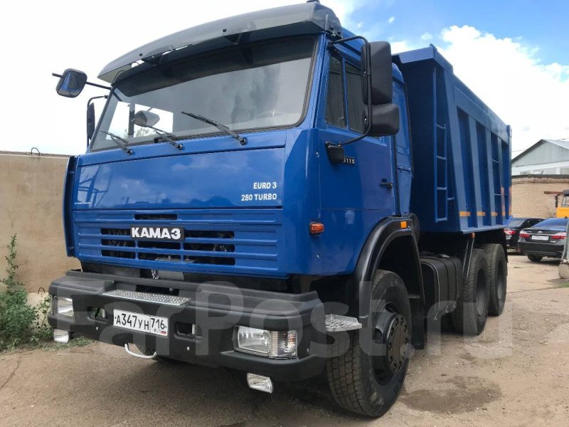КАМАЗ 6520 С передним отвалом