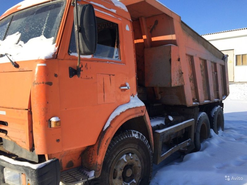 КАМАЗ 65115 самосвал со спальником