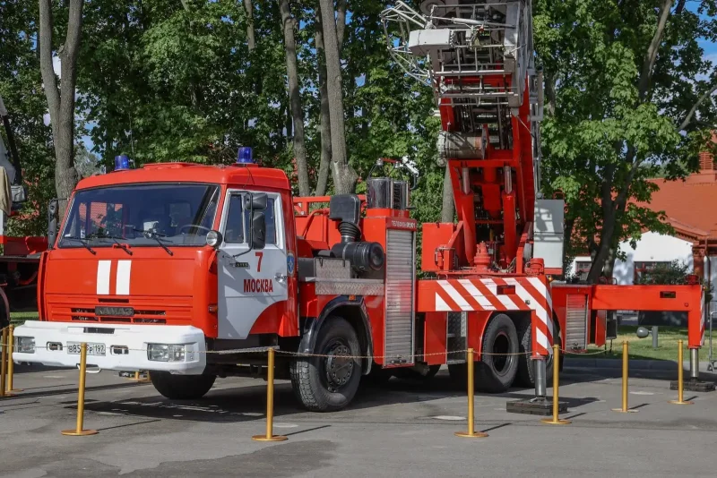 Пожарная автолестница магирус