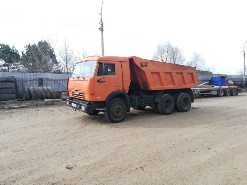 КАМАЗ 55111 со спальником
