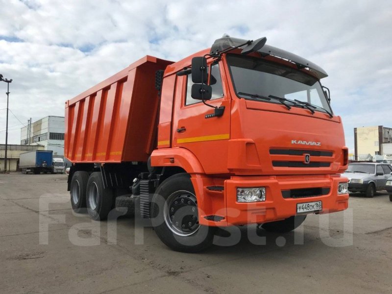КАМАЗ 65115 самосвал со спальником новый