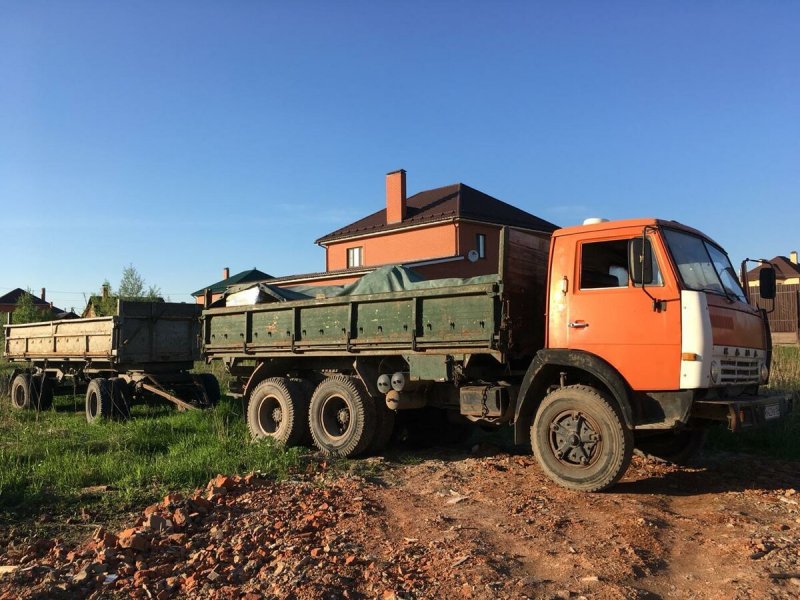 КАМАЗ 55102 самосвал