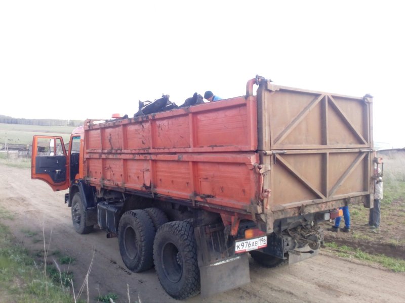 КАМАЗ 55102 под силос