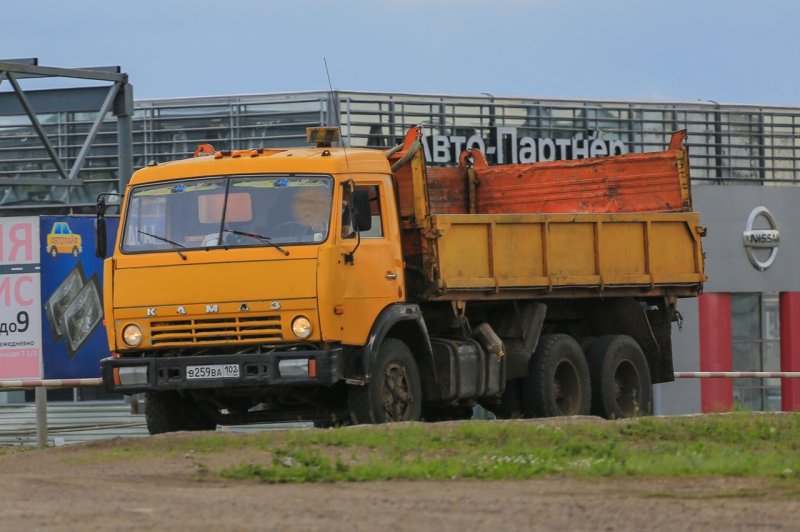 КАМАЗ 55102 оранжевый 1988