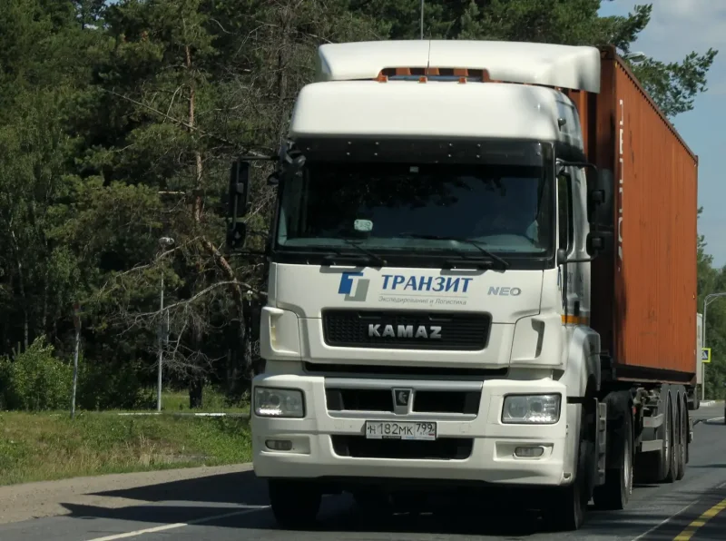 КАМАЗ 5490 ИТЕКО С контейнеровозом