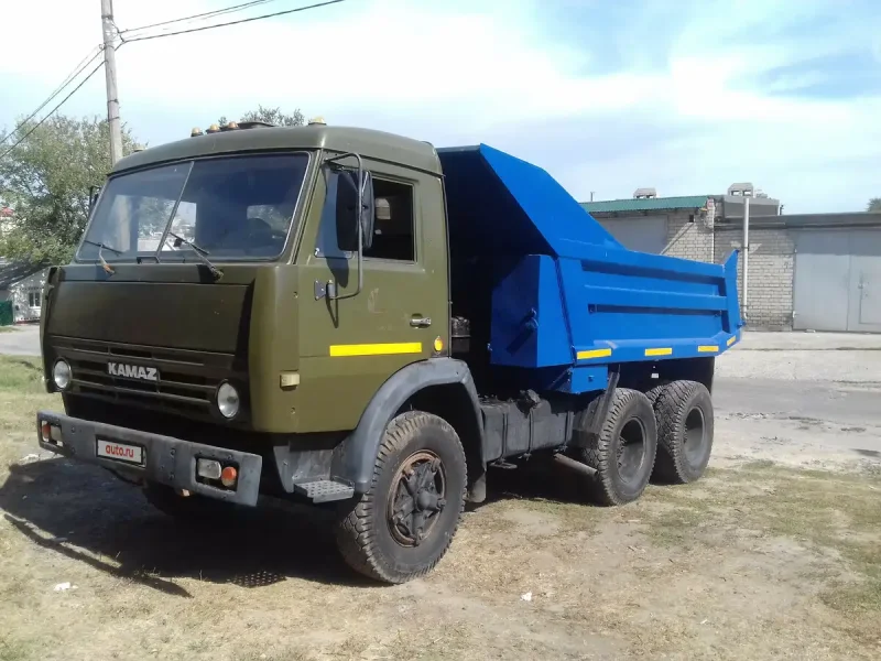 КАМАЗ 55111 зеленый