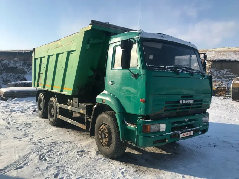 КАМАЗ 65115 зеленый