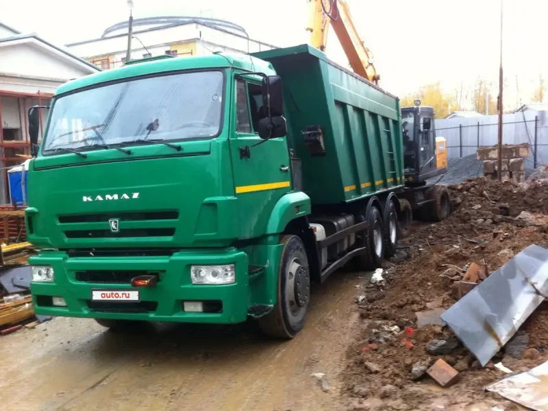 КАМАЗ 55111 самосвал хаки