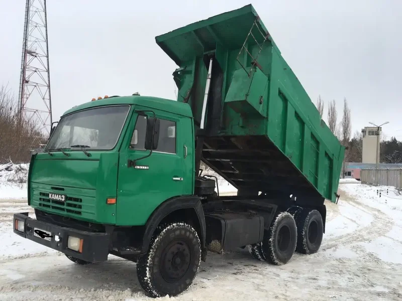 КАМАЗ 65115 зеленый