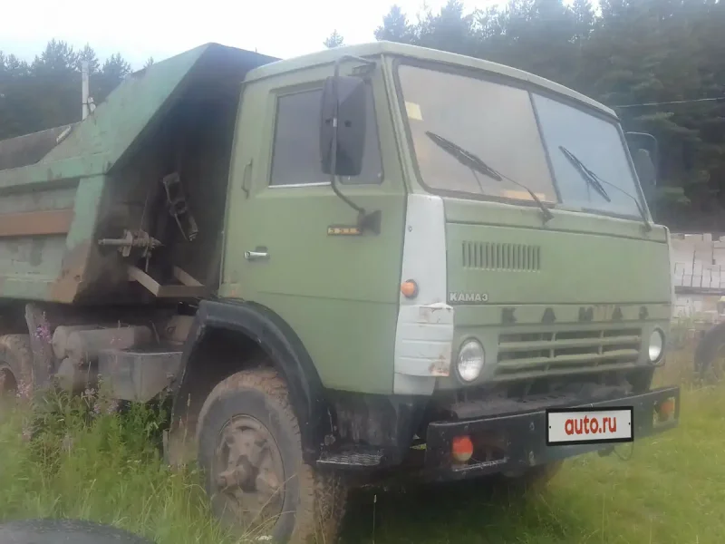 КАМАЗ 5511 зеленый самосвал
