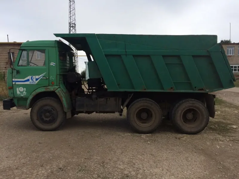 КАМАЗ 65115 зеленый новый