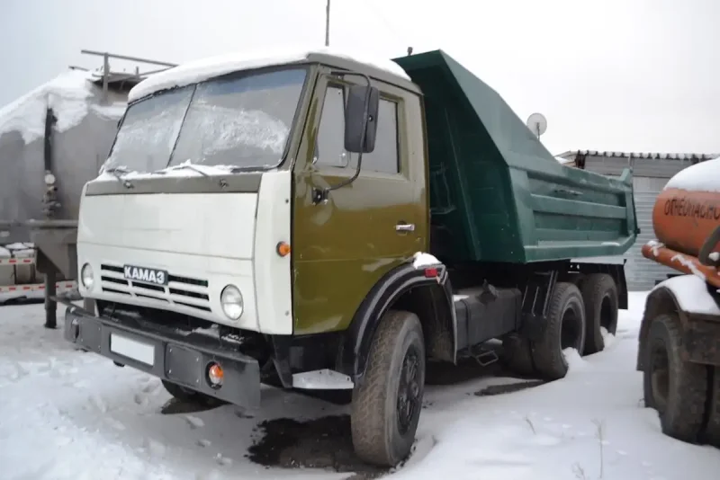 КАМАЗ 65115 зеленый