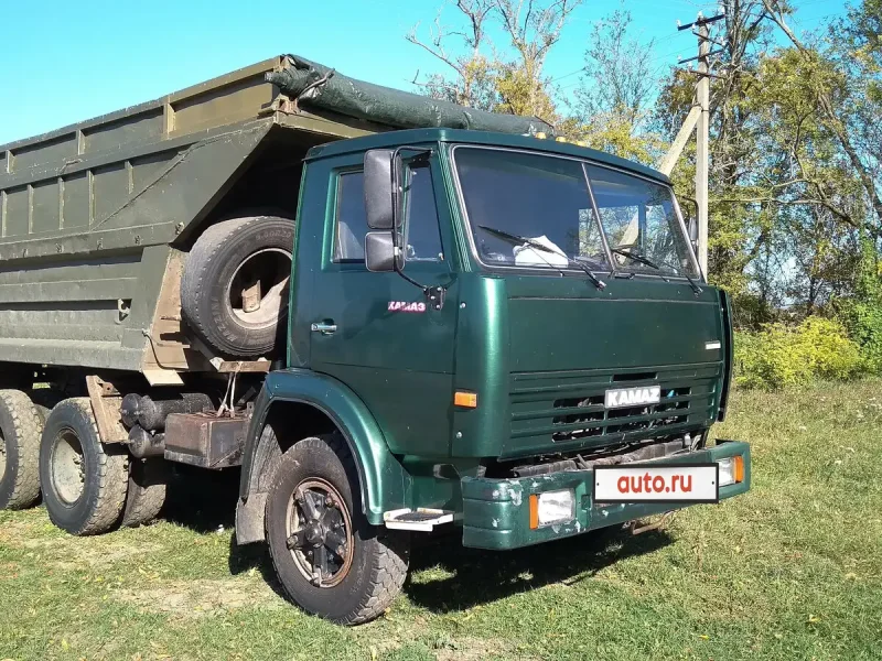 КАМАЗ 55111 зеленый