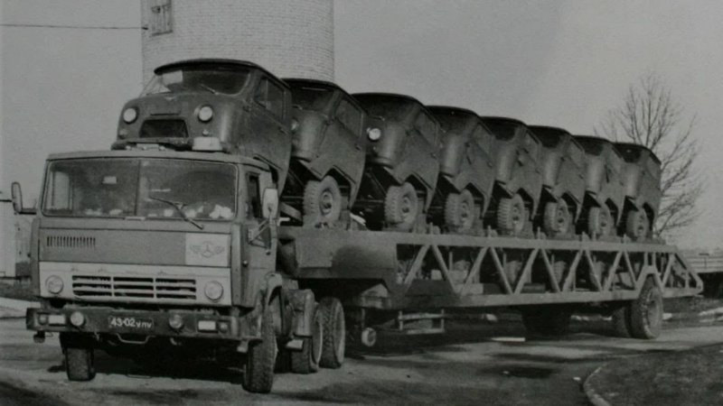 КАМАЗ 5410 В автобазах СССР