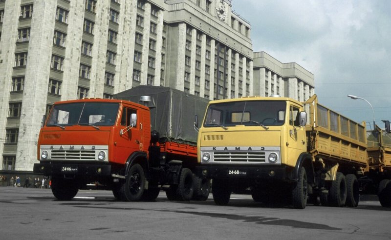 Грузовик СССР КАМАЗ