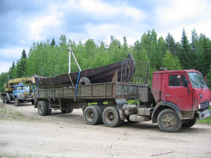 КАМАЗ 5410 шаланда