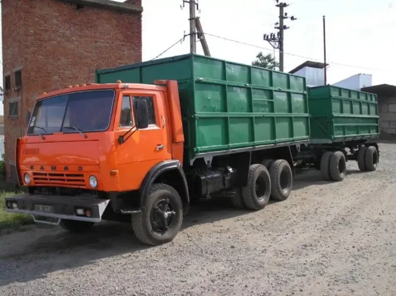 КАМАЗ 55102 самосвал сельхозник
