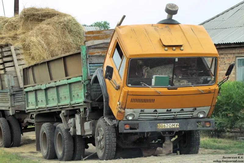 КАМАЗ 55102 мусоровоз